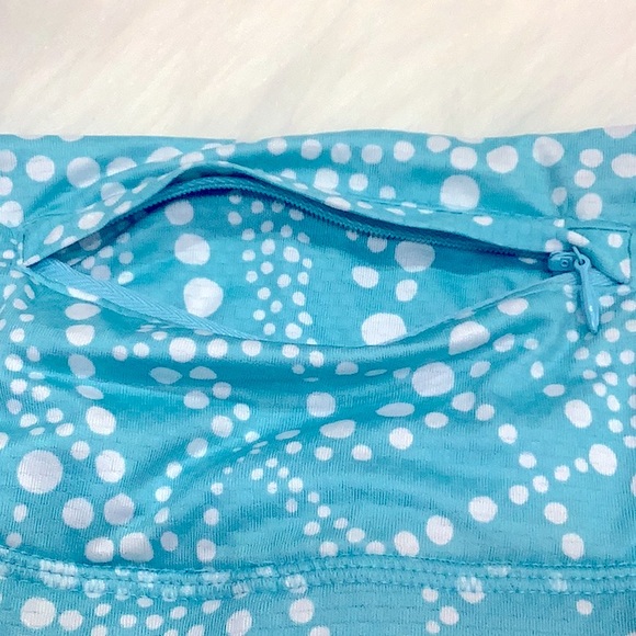 NWOT Gottex Lifestyle Jane Athletic Golf & Tennis Aqua Drops Skort - Picture 6 of 8
